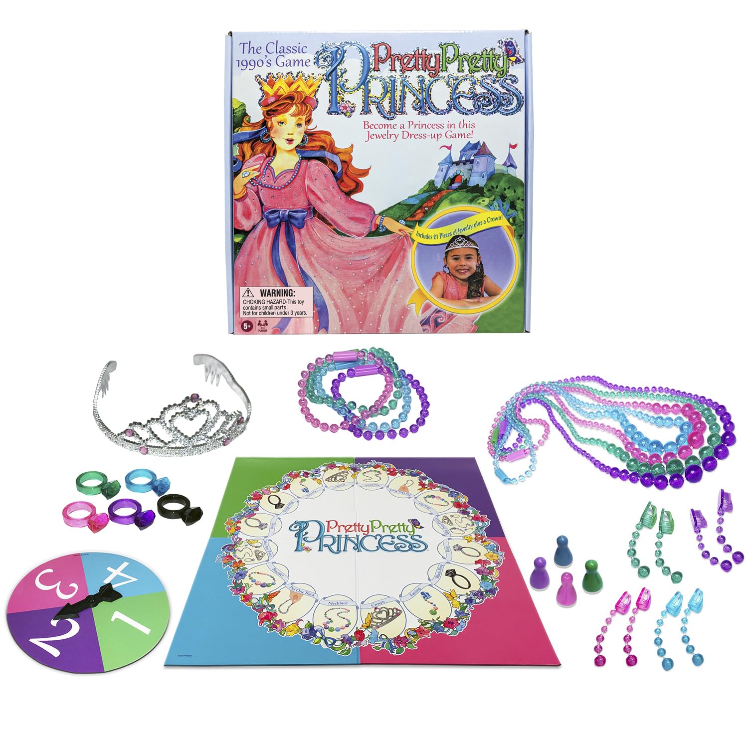 Pretty, Pretty, Princess Game with 90's Artwork, by Winning Moves Games USA