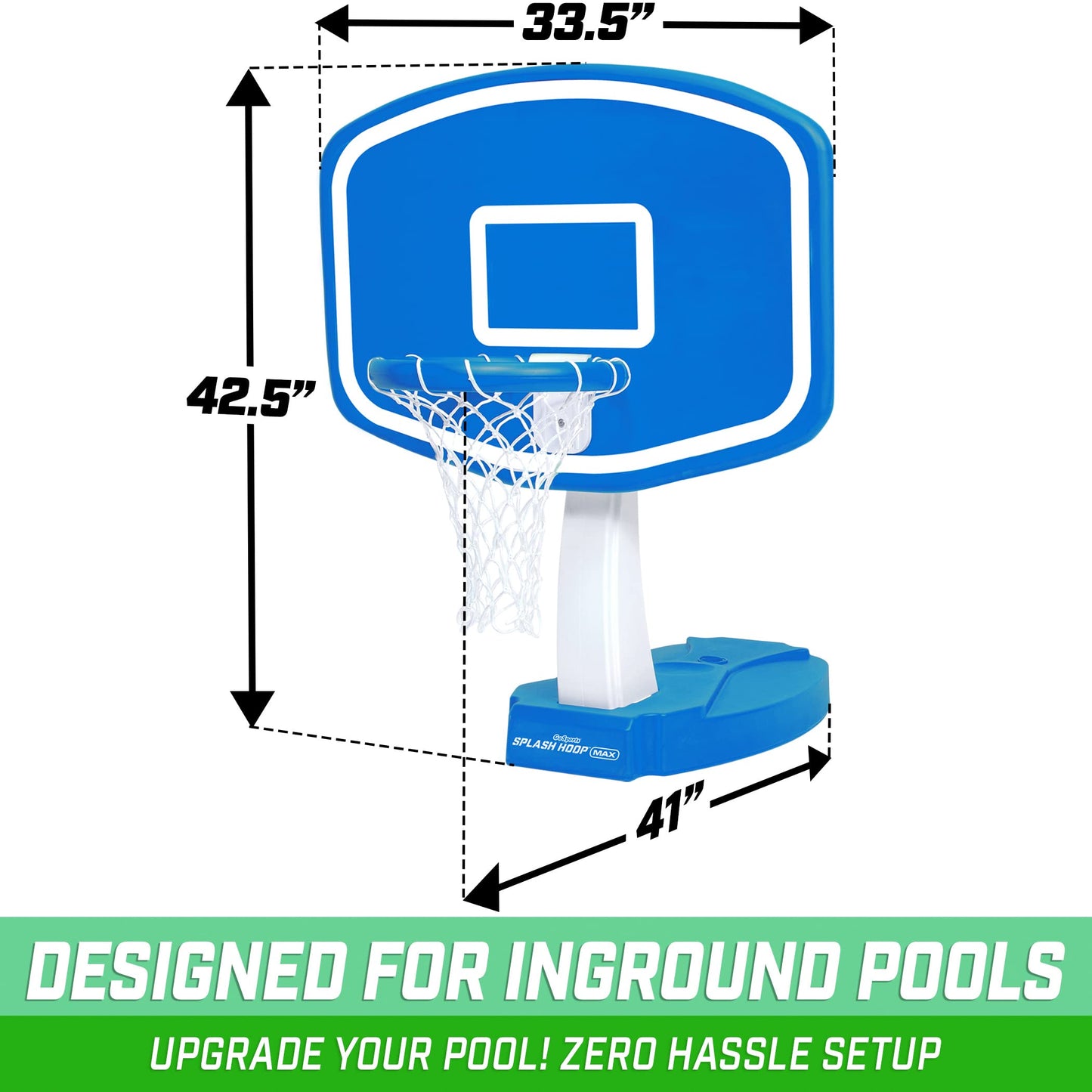 GoSports Splash Hoop Max