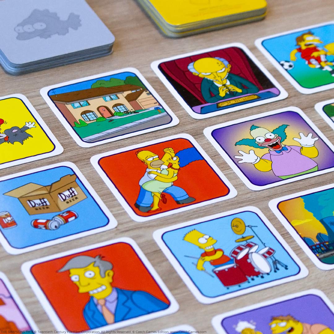 Codenames The Simpsons Edition | Featuring Artwork from Your Favorite Simpsons Seasons | Officially Licensed Simpsons Game | Codenames Family Board