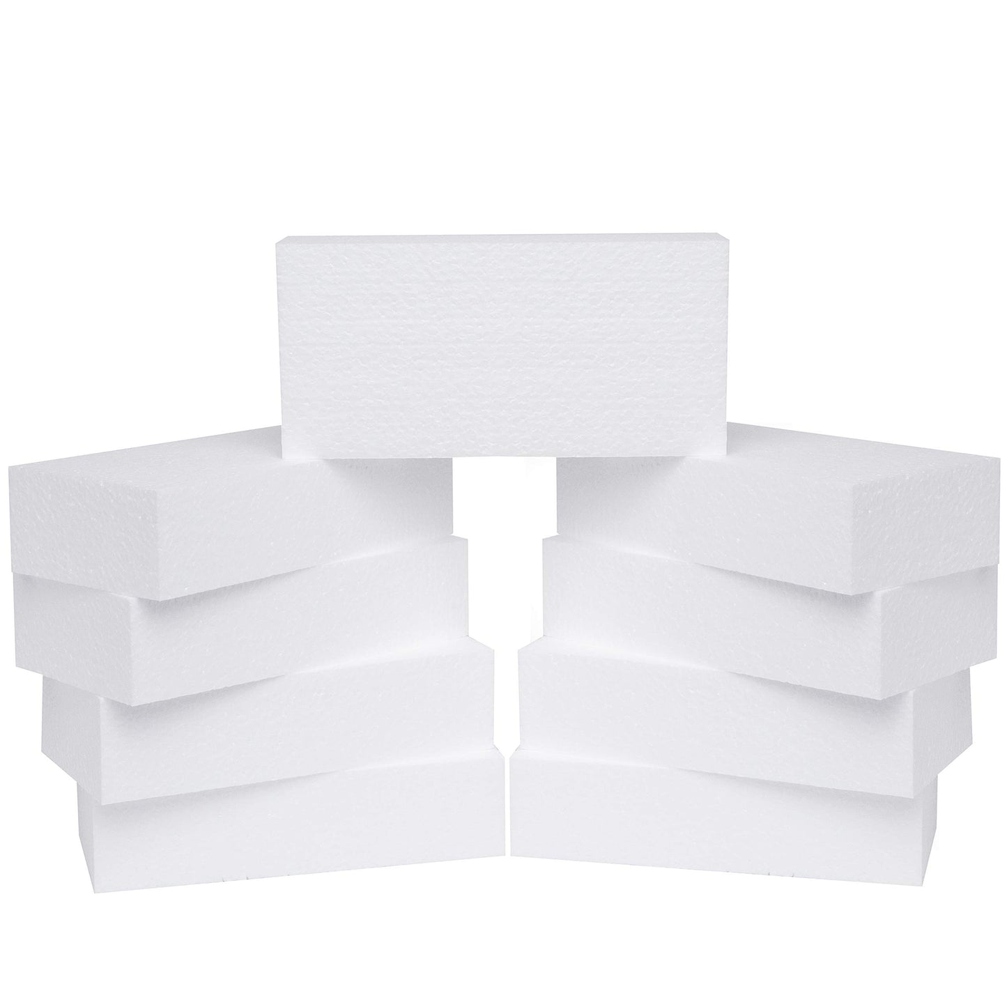 Silverlake 8x4x2 Craft Foam for Styrofoam Block Projects (9-Pack)