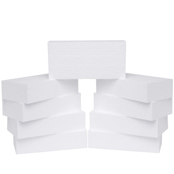 Silverlake 8x4x2 Craft Foam for Styrofoam Block Projects (9-Pack)