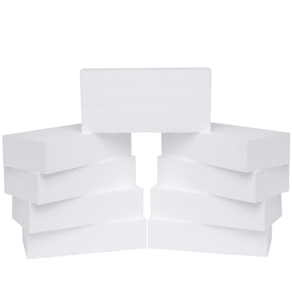 Silverlake 8x4x2 Craft Foam for Styrofoam Block Projects (9-Pack)