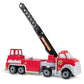 Tonka Steel Classics Hook N’ Ladder Fire Truck - Made with Steel & Sturdy Plastic, Red Toy Construction Truck, Boys and Girls, Kids, Toddlers, Ages 3+