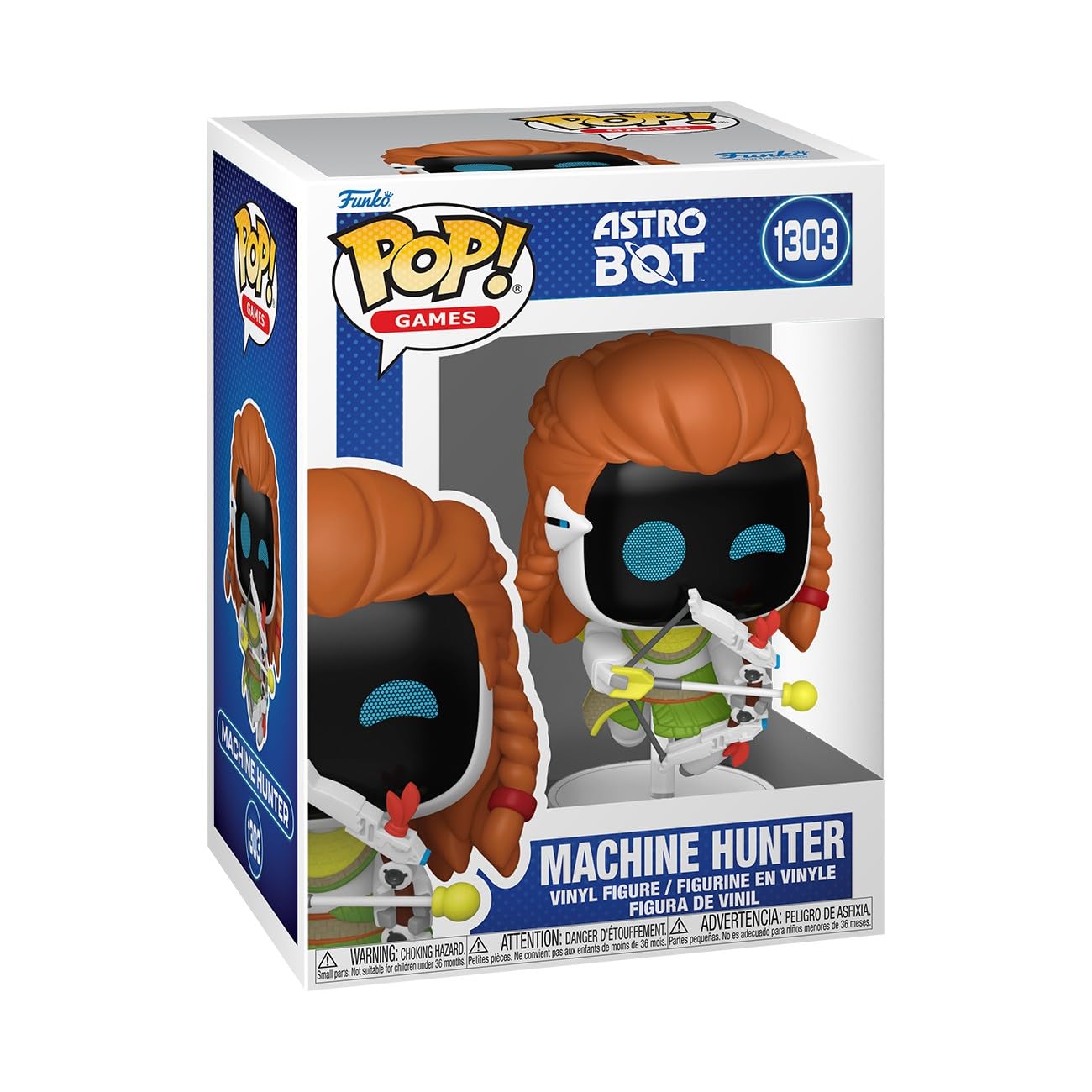Funko Pop! Games: Astro Bot - Machine Hunter - Collectable Vinyl Figure - Gift Idea - Official Merchandise - Toys for Kids & Adults - Video Games Fans
