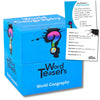 ? WORD TEASERS World Geography - Geography Game for All Ages - Fun & Interesting World Geography Trivia Game - 150 Geography Trivia Cards