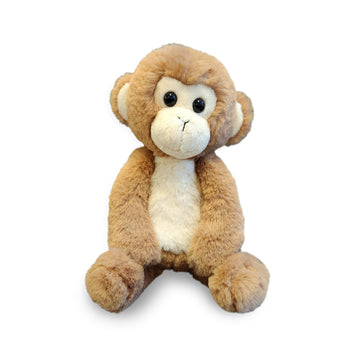 World's Softest Plush Stuffed Animal for Baby, Toddler, Kids, Adults - Adorable Toy Made from Kid-Friendly, Quality Materials - Lushee MoMo Monkey