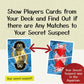 Gamewright - Deduckto - Logic & Deduction Card Game for Kids & Families | Fast?Playing Mystery Game | 2-4 Players Ages 8+ | Family Game Night Fun