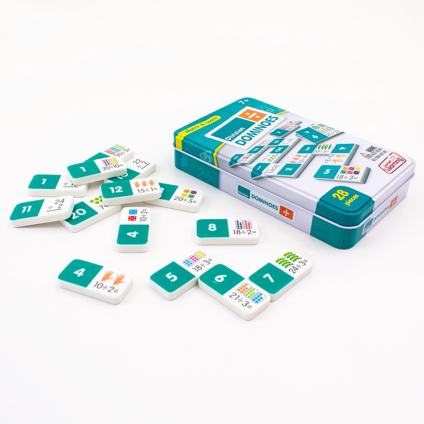 Junior Learning Division Match & Learn Dominoes, Multi