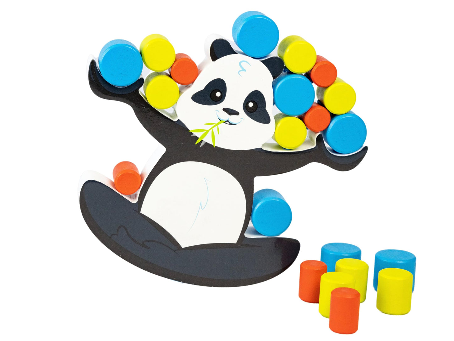 Blue Orange Tabletop Wooden Game, Balancing Preschool Educational, for Kids Friends Family School Parties Daycare, 1-4 Players, Ages 3+, Award