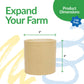 Big Country Toys 5-Piece Hay Bale Set - Toy Hay Bales for Farm Animal Toys for 3 Year Old Boys & Girls