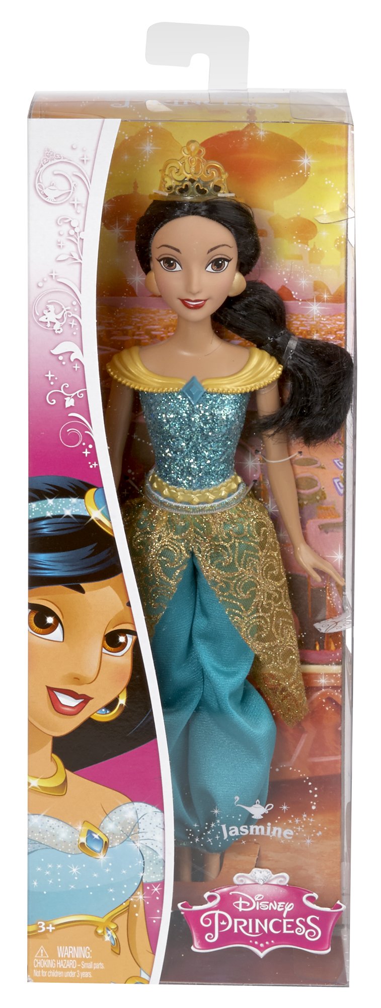 Mattel Disney Princess Sparkle Princess Jasmine Doll