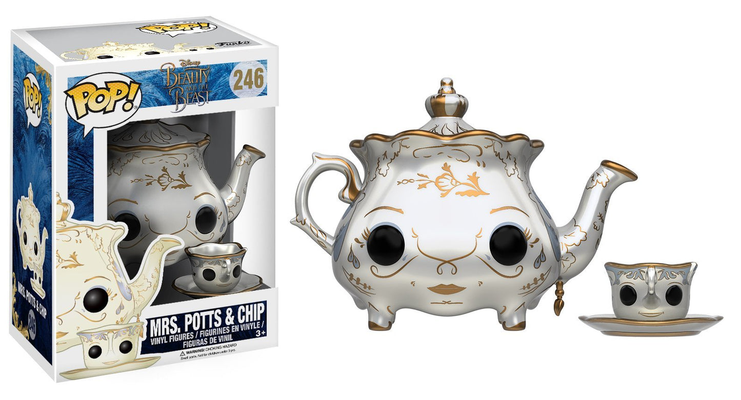 Funko POP Disney: Beauty & The Beast Mrs. Potts & Chip Toy Figure