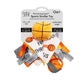 The Learning Lovey New York Knicks Baby Tag Toy - NBA Basketball - Baby Sensory Crinkle Toys - Soft & Safe - Ideal Baby Stroller Toy - BPA Free