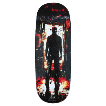 NOAHWOOD 15s PRO Fingerboard Deck (5-Layer Colour Maple Wooden Pro Concave 35 x 98mm Handmade Deck + 2 Grip Tape) Noah ii