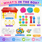 Carolart Sand Table, Indoor Outdoor Sensory Table Gift for Kids 3+
