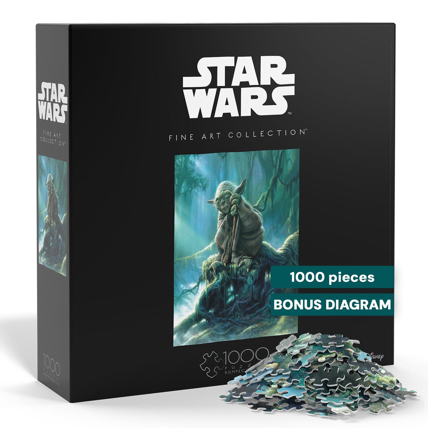 Buffalo Games - Star Wars™ Yoda - 1000 Piece Jigsaw Puzzle for Adults