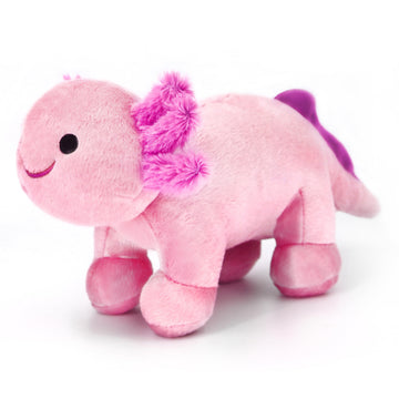 CNAANA Axolotl Plush Toy, Soft and Cute Axolotl Stuffed Animal Doll, Gift for Boys and Girls Birthday, Baby Shower, and Any Occasion(Pink)