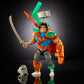 Masters of the Universe Origins Turtles of Grayskull Casey Jones Action Figure Toy, 16 Articulations, Armor & Weapons, TMNT & Motu Crossover