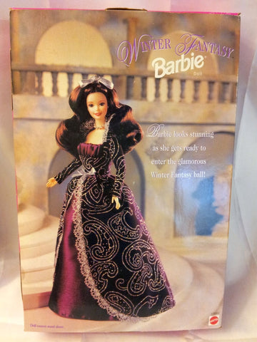 1996 Winter Fantasy Barbie 2 Brunette - Sam's Club Exclusive