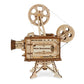 MindWare Gearjits Movie Projector - Wooden 3D Mechanical Model Kit for Adults and Teens, Build Your Own Working Projector
