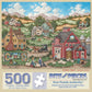 Bits and Pieces - Value Set of 3 Jigsaw Puzzles for Adults 500 Pieces - Rustic Farm Seasons Collection Featuring Summer, Winter, and Fall Countryside