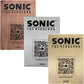 Exquisite Gaming Sonic Cards Metal Trading Digiplate Starter Pack with Green Hills Zone Digistand & Three Collectible Cards