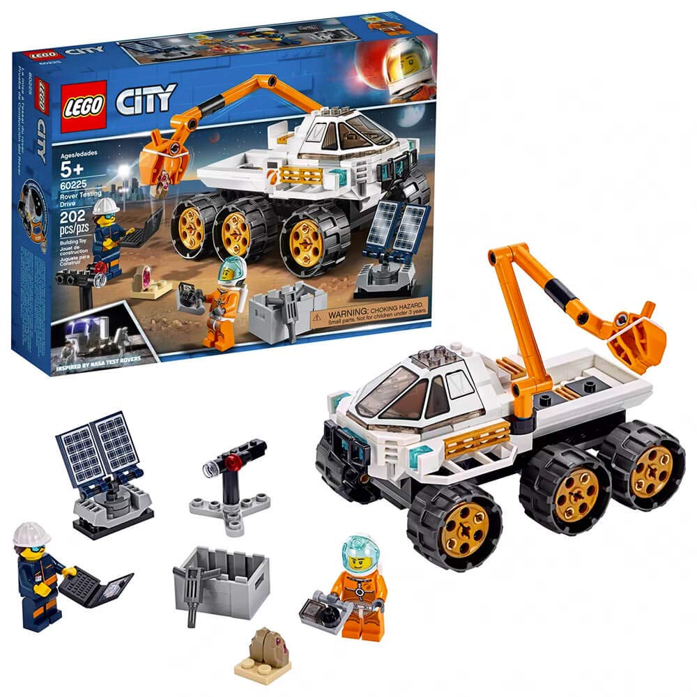 LEGO City Rover Testing Drive 60225 Building Kit (202 Pieces)