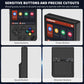 Miyoo Mini Plus Accessories, Soft [Anti-Slip] [Shock Proof] Customized Protective Case for Miyoo Mini Plus with Lanyard-Black