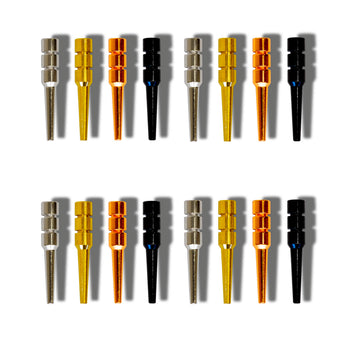 LitoMagic Metal Cribbage Pegs for Cribbage Board Game. Work with Regular Peg Board 1/8 Hole Size Like Bicycle Board Games. Pack of 16 Crib pegs.