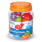 Learning Resources Snap-n-Learn Stacking Whales, Educational Toys ,Fine Motor, Counting & Sorting Toy, Shape Sorting, 15 Pieces, Ages 2+