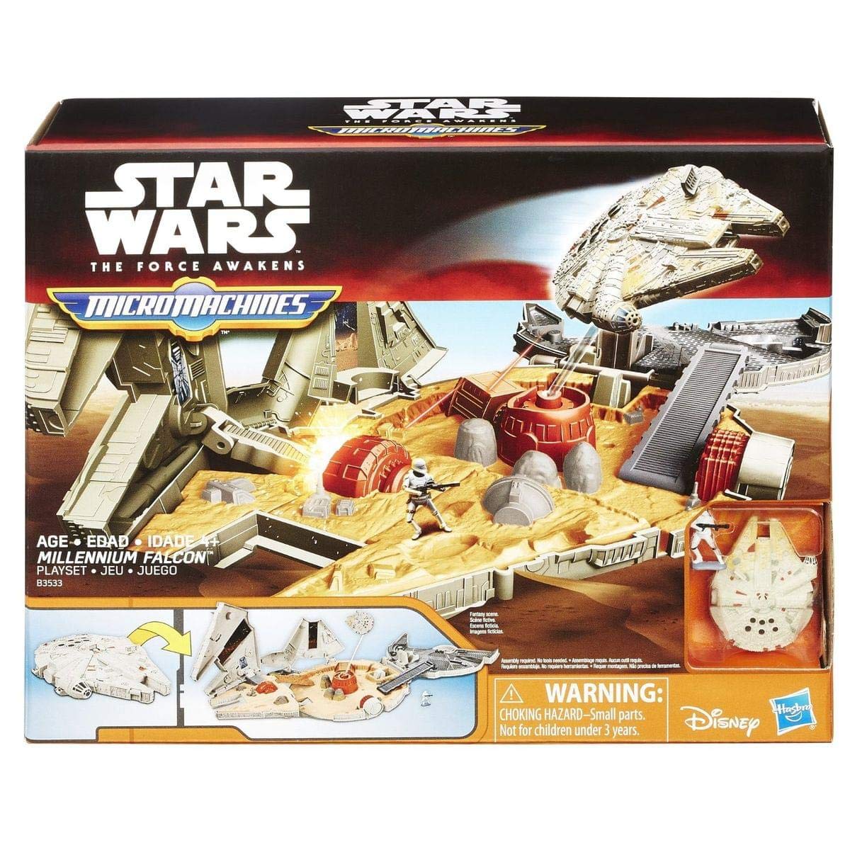 Star Wars Micro Machines Hero Vehicle Playset