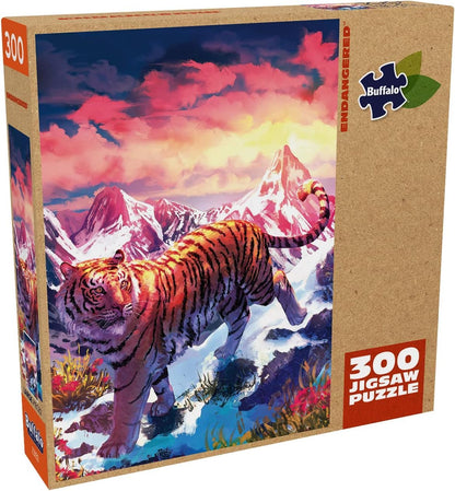 Buffalo Games - Louise Goalby - Endangered - Large Piece Jigsaw Puzzle for Adults 14 and up - Challenging Puzzle Perfect for Game Nights - Finished