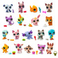 Littlest Pet Shop - Pet Surprise Display, 18 Pet Collector Set - Series 2 - LPS Gen 7, Authentic Mystery Figures, Surprise Collectible Kidult Toy