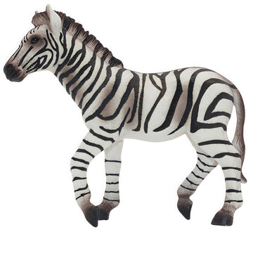 Gemini&Genius Zebra Animal Toy for Kids, Zebra Figurine, Wildlife Action Figure, Great Gift, Collection, Cake Topper, Storytelling Prop and Room Decor