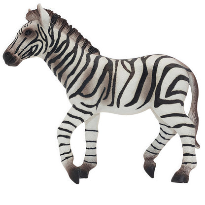 Gemini&Genius Zebra Animal Toy for Kids, Zebra Figurine, Wildlife Action Figure, Great Gift, Collection, Cake Topper, Storytelling Prop and Room Decor