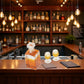 3Pcs 1:12 Scale Dollhouse Miniature Accessories Whiskey Wine Bottle Bar Model Convenient and Nice Accessories