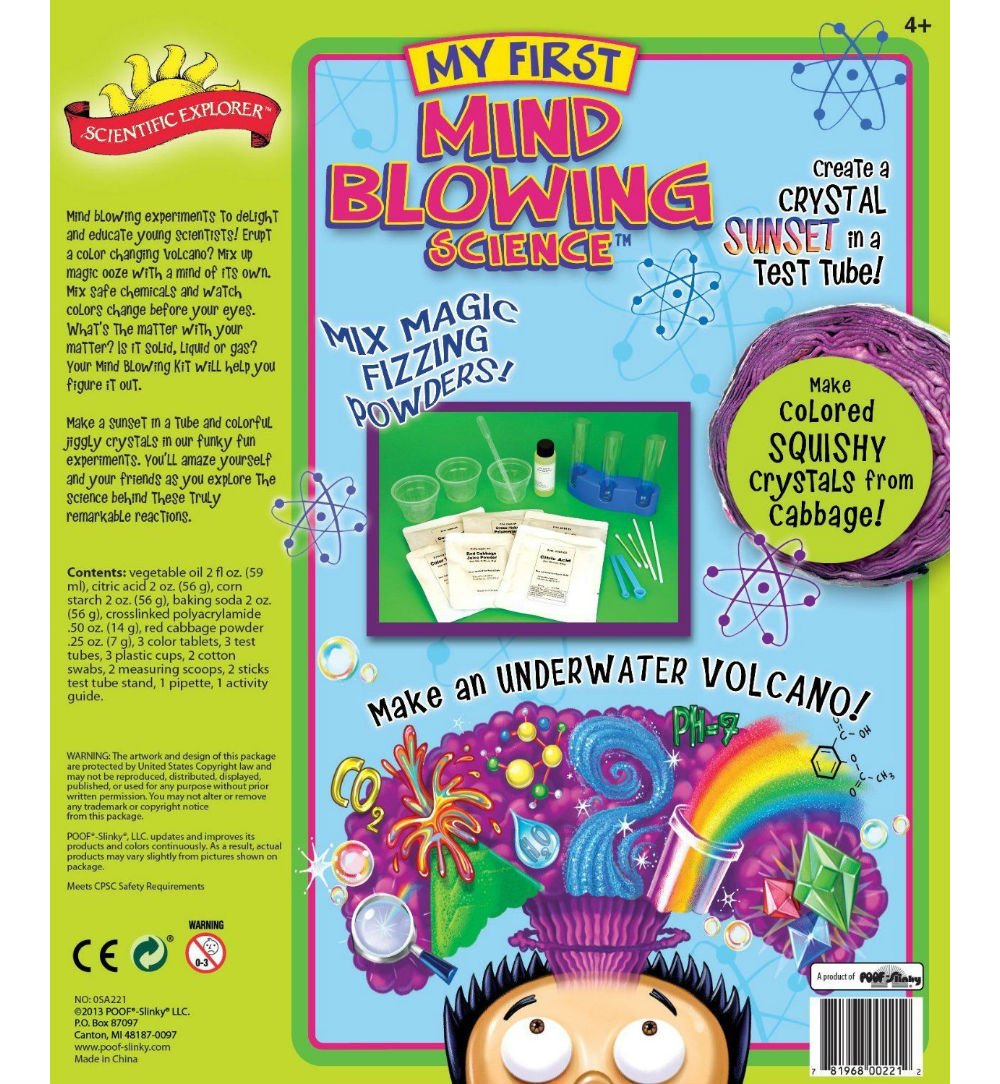 ALEX Toys Scientific Explorer My First Mind Blowing Science Kids Science Experiment Kit, Multicolor, Small