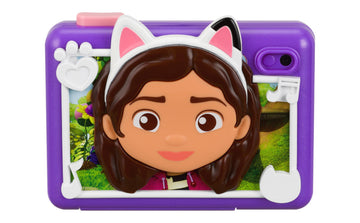 ekids Gabbys Dollhouse Kids Camera with SD Card, Digital Camera for Kids with Video Recording, Built-in Digital Stickers for Fans of Gabbys Dollhouse