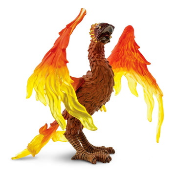 Safari Ltd. Phoenix Figurine - 7" Fiery Bird Model Figure - Mythical Toy for Boys, Girls, and Kids Age 3+