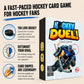 Hockey DUELl! Card Game - Fast-Paced Puzzle & Strategy Game for Kids, Teens & Adults | 2-4 Players or Team Play | Ages 7+ | Youth Ice Hockey
