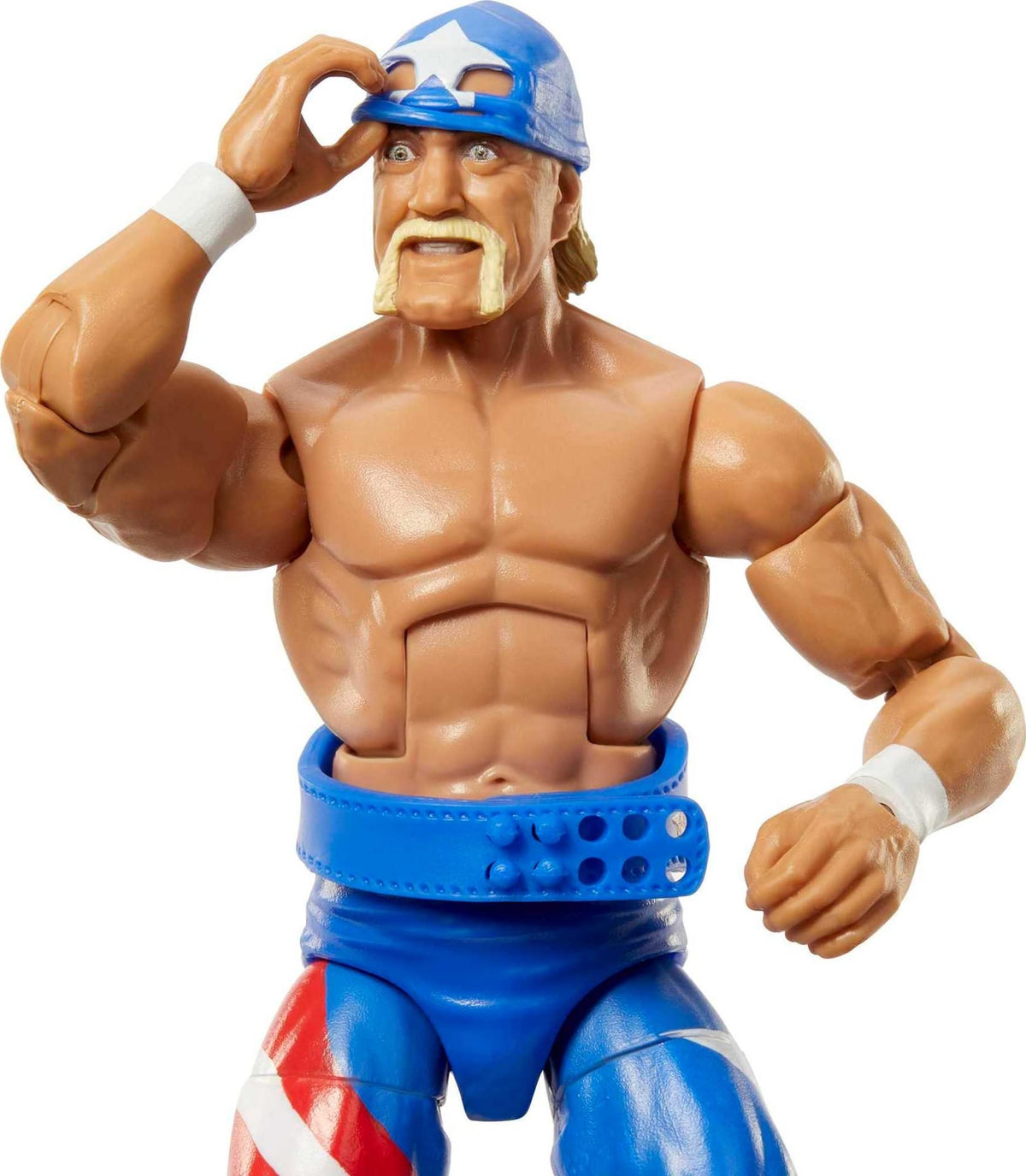 Mattel WWE Mr. America Elite Collection Action Figure, Deluxe Articulation & Life-like Detail with Iconic Accessories, 6-inch