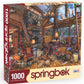 Springbok Puzzles - The Hunting Lodge - 1000 Piece Jigsaw Puzzle - Large 30 Inches by 24 Inches Puzzle - Made in USA - Unique Cut Interlocking Pieces