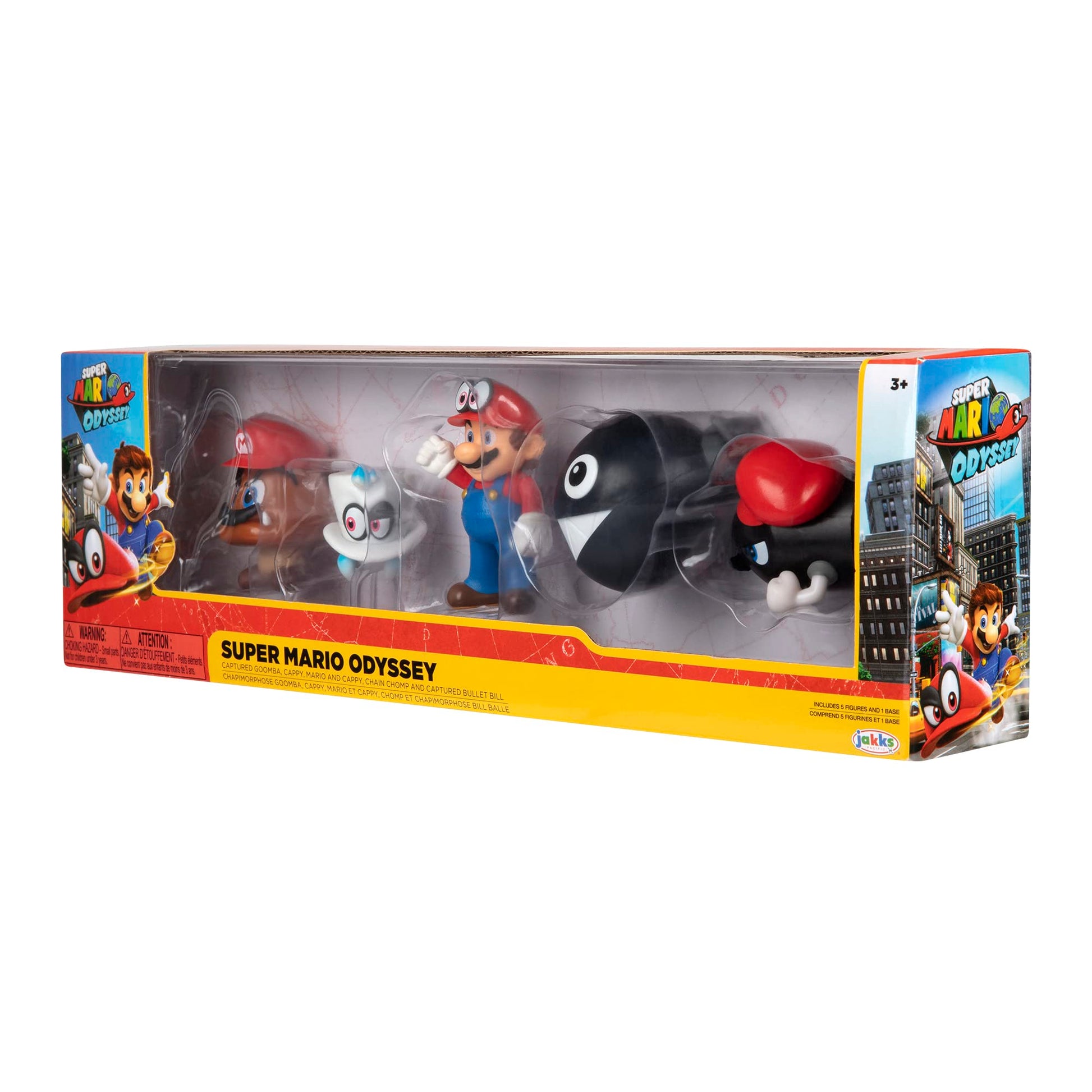 SUPER MARIO Nintendo Odyssey Action Figures Multi-Pack Poseable Articulated 2.5-Inch Collectible Toys Perfect for Kids & Collectors Alike! for Kids