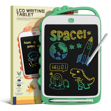 DPEDUAI LCD Writing Tablet for Kids, 8.5 Inch Colorful Doodle Board Drawing Pad, Erasable Reusable Educational Toddler Toys for 3 4 5 6 Year Old Boys