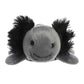 Aurora Shoulderkins 6.5" Ebon Black Axolotl Adorable Stuffed Animal