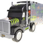 PowerTRC Dinosaur Transport Truck Carrier | Dino Playset | Great for Kids Ages 3+ Boys and Girls | Perfect Present for Birthdays, Parties, and School