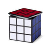 Puzzle Cube Tin Storage Box - 4x4-Inch Novelty Stash Container With Pop Top Lid - Decorative Organizer Holder Cube - Kitchen Bedroom Office Decor