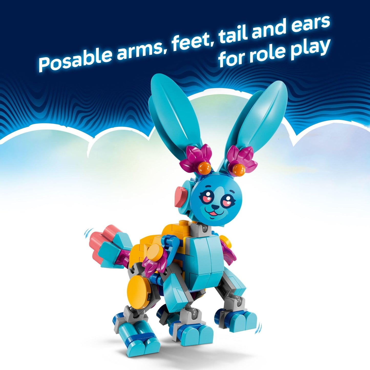 LEGO DREAMZzz Bunchu's Creative Animal Adventures - Fantasy Bunny Toy for Kids, Boys and Girls, Ages 7+ - 20 Building Options - Building Set with