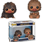 Funko Pop Movies: Fantastic Beasts 2 Crimes of Grindelwald - Baby Niffler (Brown and Tan) 2-Pack