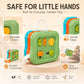 Koknwoa 6-in-1 Montessori Busy Board for Toddlers 1-3, Sensory Activity Board with Fine Motor Skills Toys, Portable Travel Toy, Educational Learning